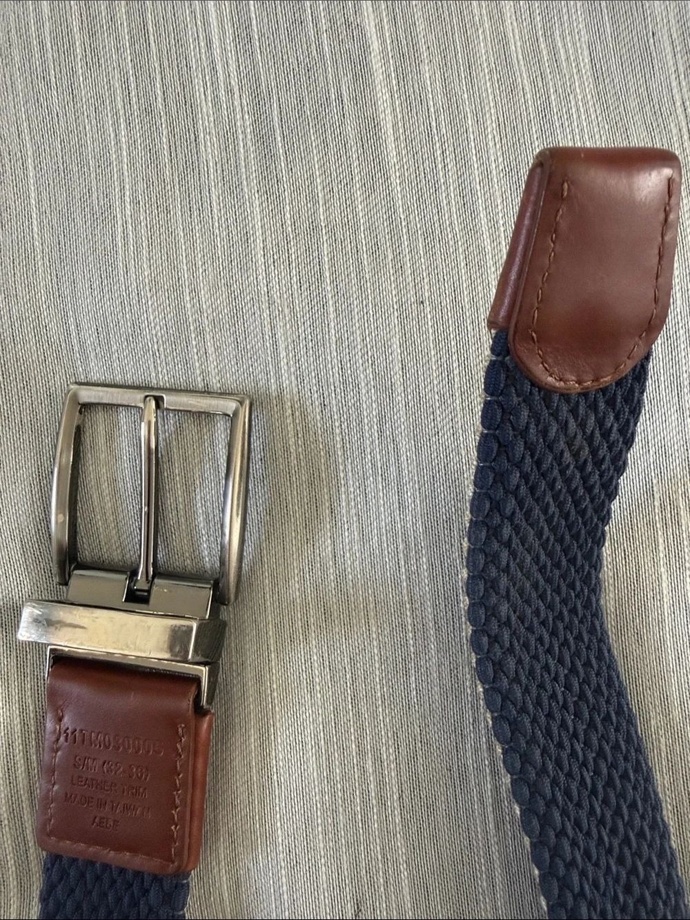 Tommy Bahama belt leather buckle